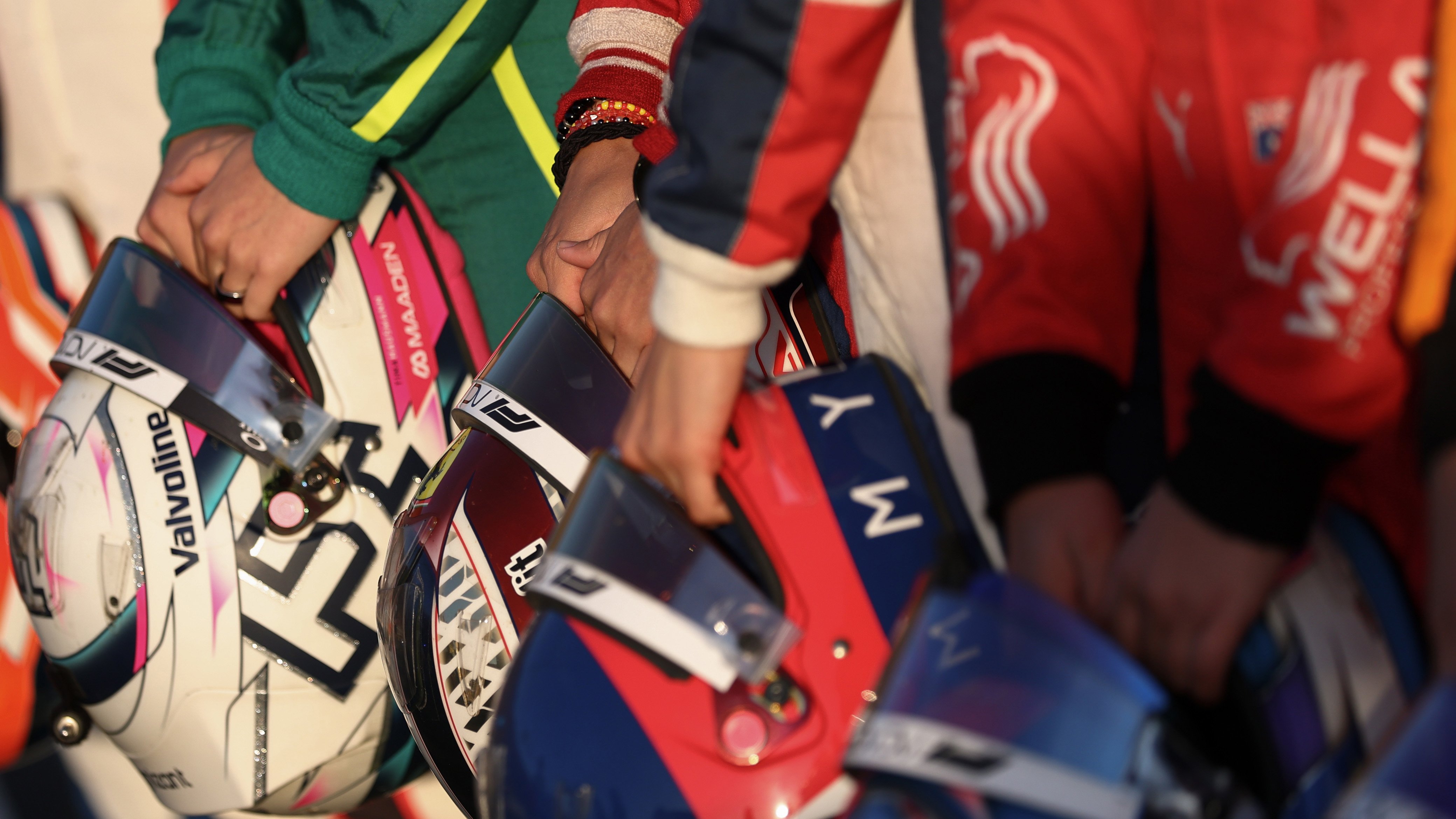 The rookie test took place alongside a test event for this year's F1 Academy competitors.  