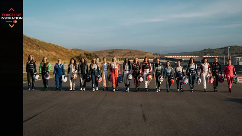 Behind the scenes of F1 Academy’s inaugural rookie test