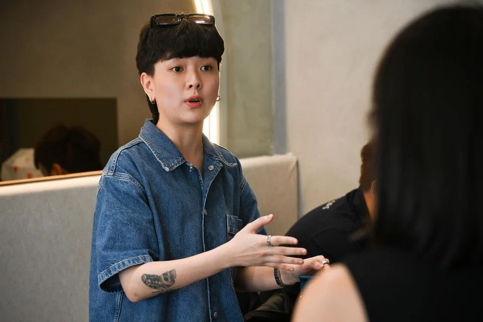 Ms Samantha Neo said she was owed $30,700 in commissions across four projects. ST PHOTO: SHINTARO TAY