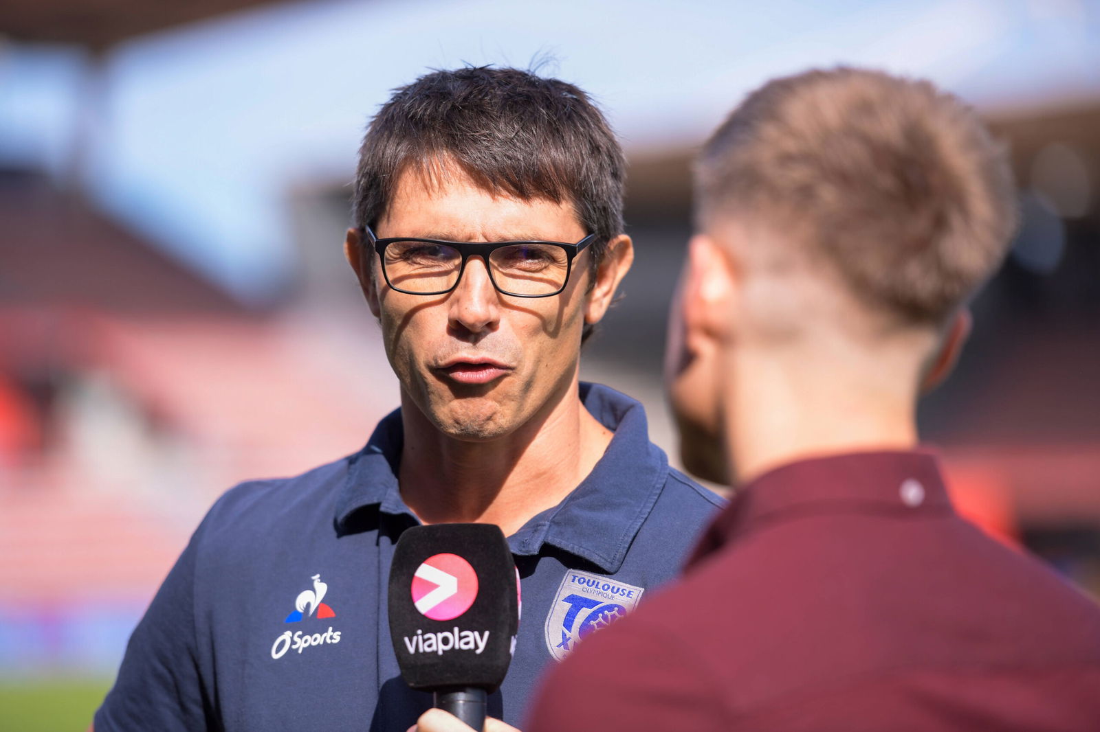 Toulouse Olympiue head coach Sylvain Houles