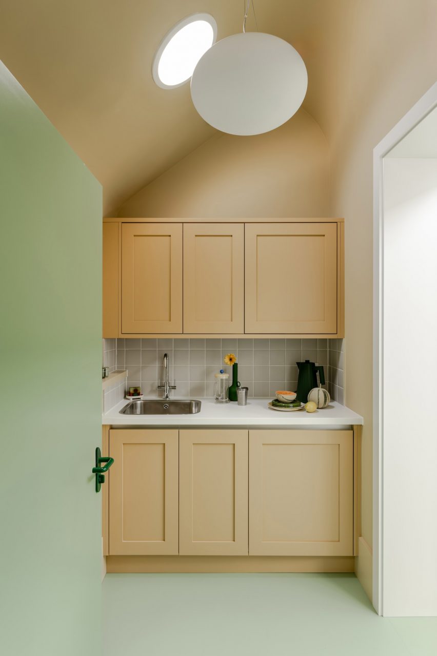 Kitchenette interior 
