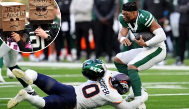 Jets lose like only they can in ugly London showing vs. Broncos