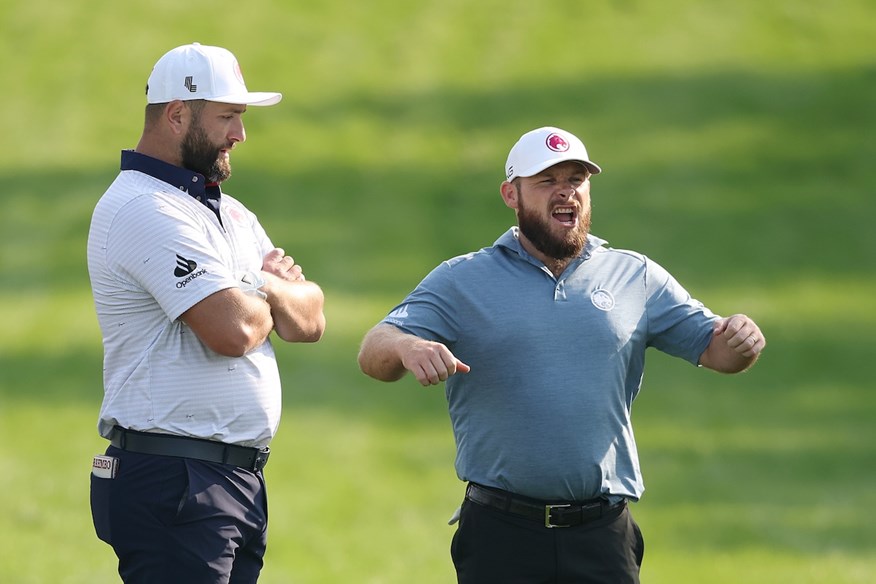Jon Rahm and Tyrrell Hatton