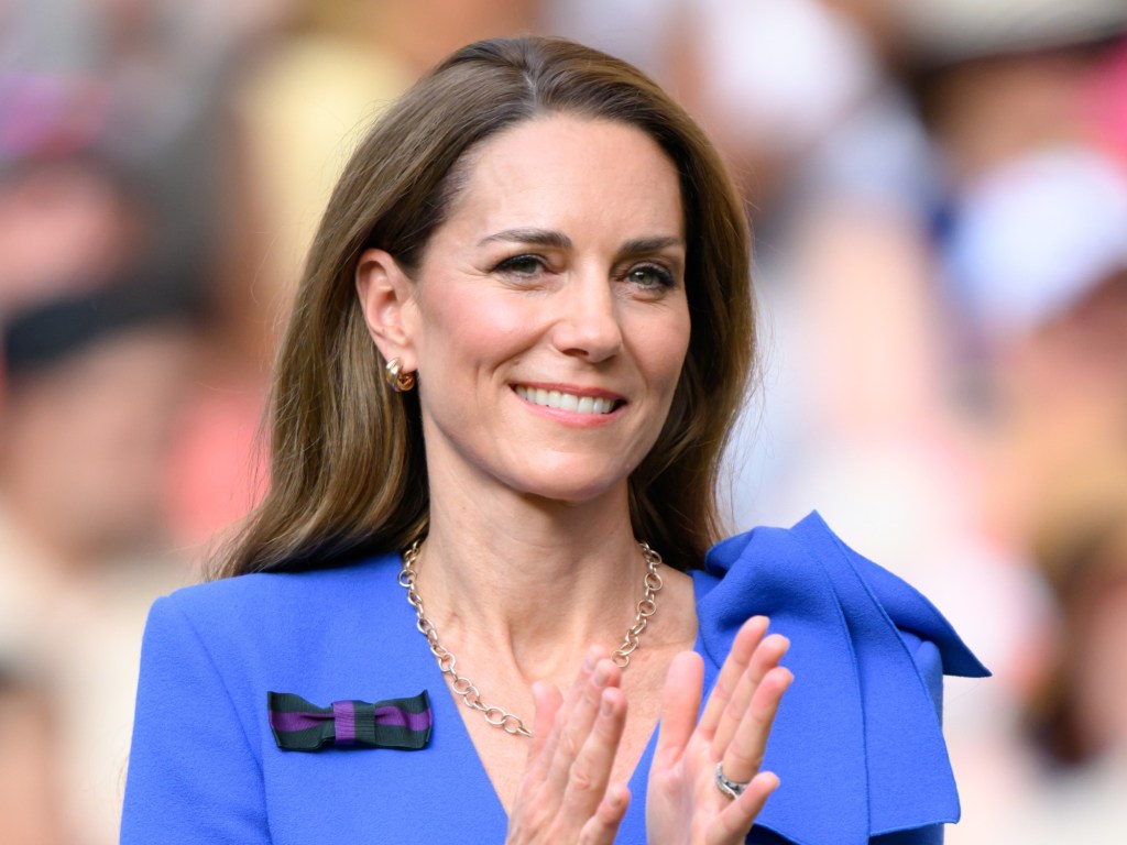Was Kate Middleton's Gray Suit a Hidden Message to Prince Harry?