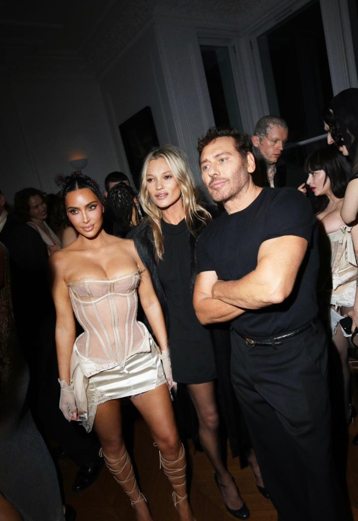 Kim Kardashian Kate Moss Mert Alas    Kim Kardashians birthday party hosted by Mert Alas in his london home. All photos posted to Mert Alas' instagram