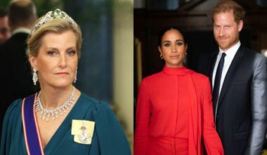 Duchess of Edinburgh plays the hero amid family 'soap opera' involving senior royals, Harry, Meghan