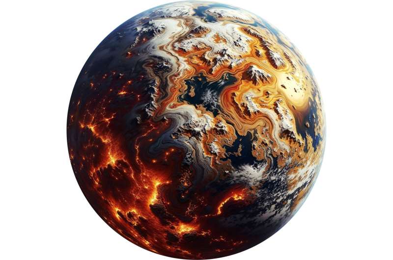 Credit: Pixabay/CC0 Public Domain lava planet