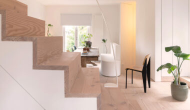 DHaus redesigns a parisian-inspired micro apartment in the heart of london