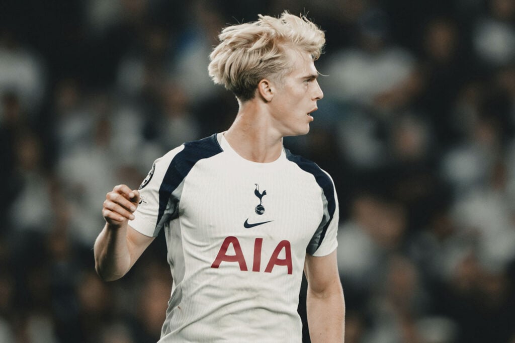 Lucas Bergvall Tottenham