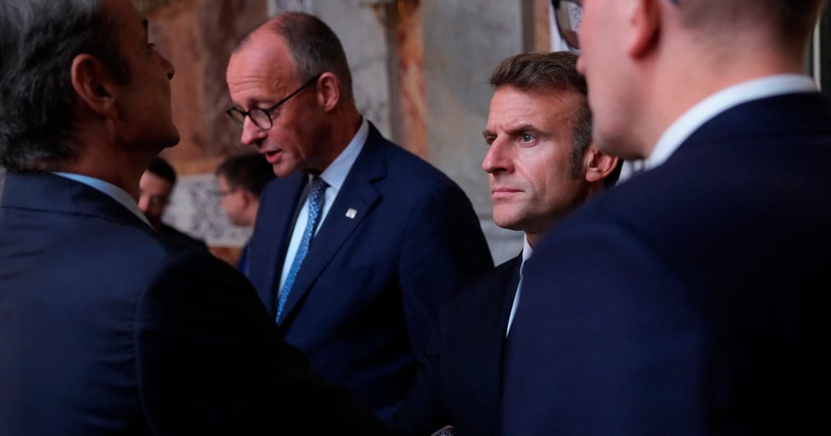 Macron’s big European meeting is turning into a speed-dating exercise – POLITICO