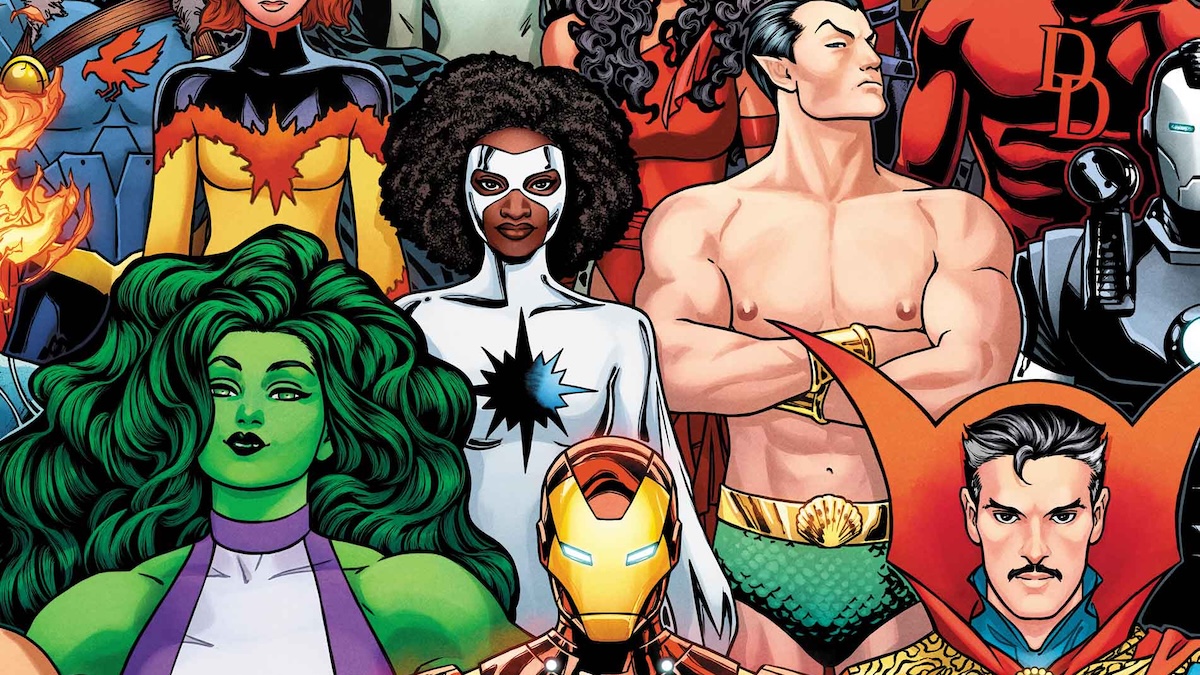 Marvel Comics Reveals AVENGERS #800 And A Breathtaking Connecting Variant Cover By Russell Dauterman