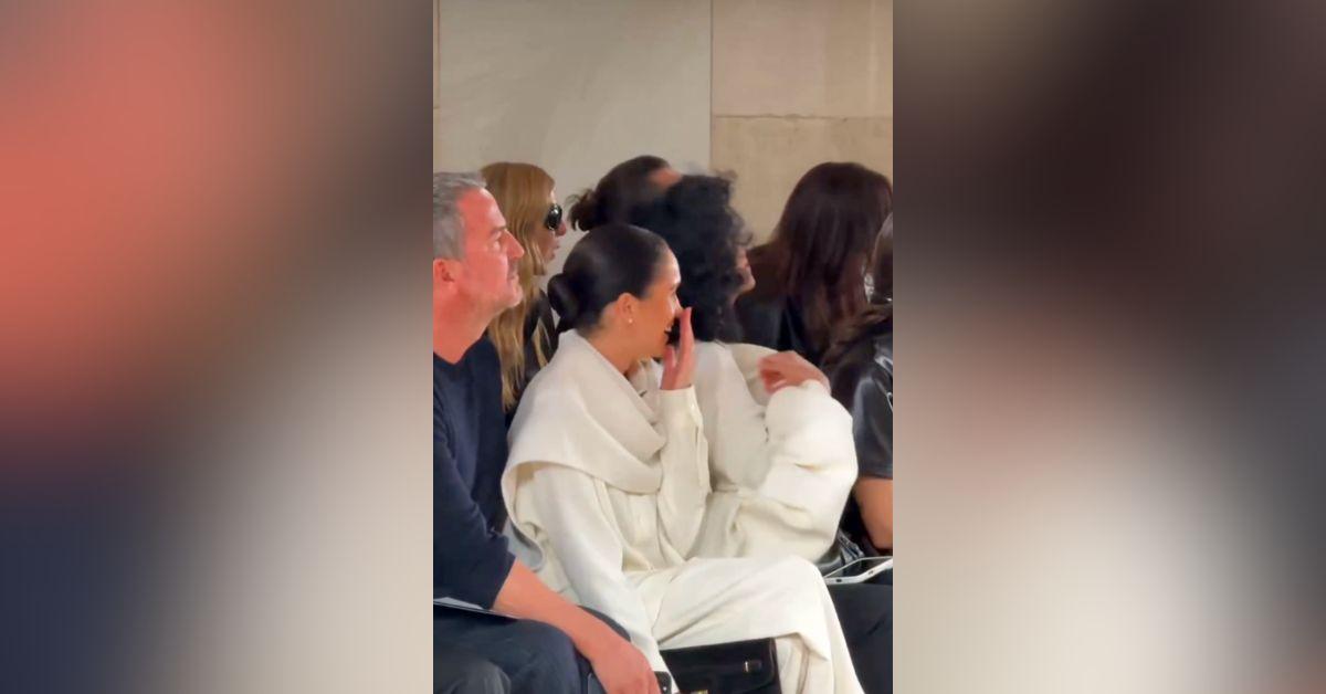 Image of Meghan Markle attended Paris Fashion Week.