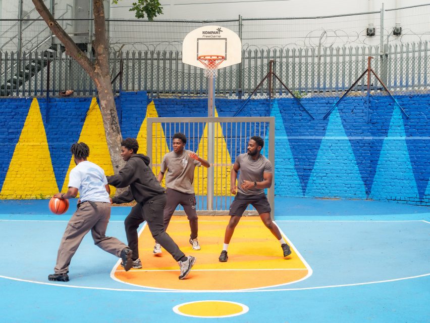 POOR Collective-designed multi-use games area