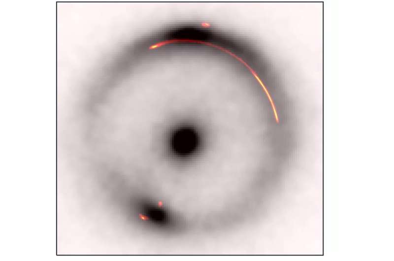 Mysterious dark object in space