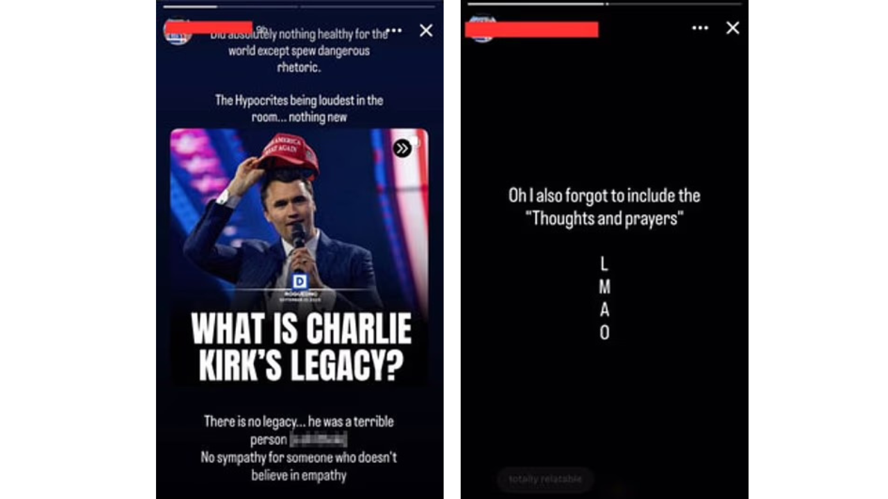 NBA employee suspended after celebrating Charlie Kirk’s assassination online sparks outrage across America