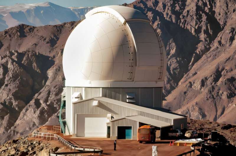 New instrument at SOAR achieves first light with observations of remarkable binary star system