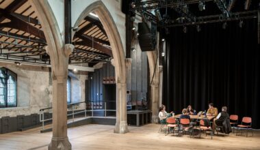 Youth arts centre inside old Bangor church