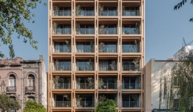 CRB Arquitectos constructs timber apartment building in Mexico City