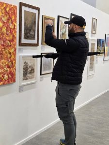 From Salford Art Clubs Facebook- Chairman gave permission to use any photos from their facebook.