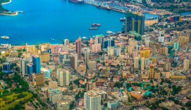Dar es Salaam, Tanzania's financial hub.
