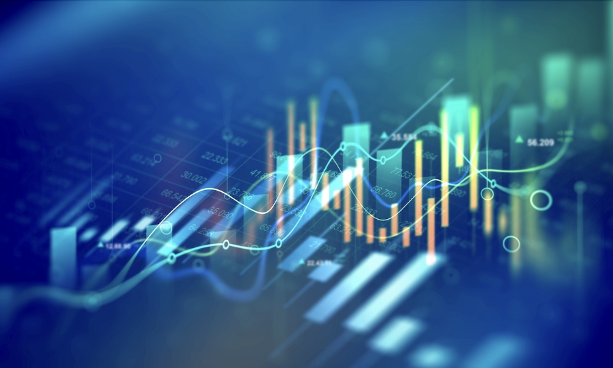 stock market graph