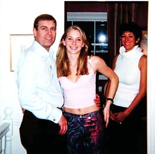 Prince Andrew and Virgina Giuffre timeline prince andrew and virgina giuffre photo is genuine according to photographer who copied it