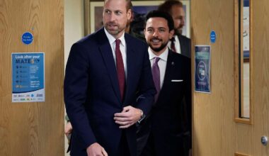 Prince William Pairs Up with Fellow Royal Heir Prince Hussein of Jordan for Outing