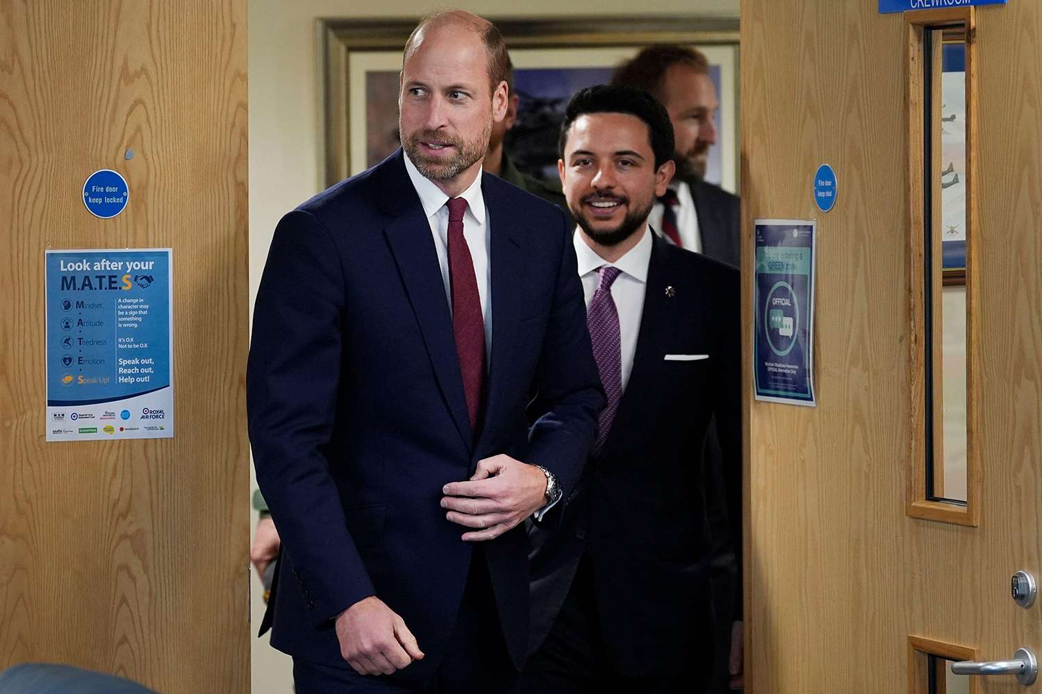 Prince William Pairs Up with Fellow Royal Heir Prince Hussein of Jordan for Outing