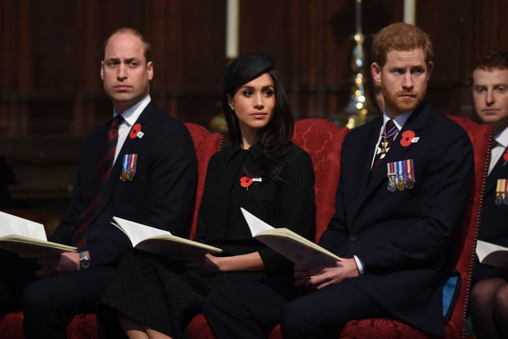 Prince William, Meghan Markle and Prince Harry