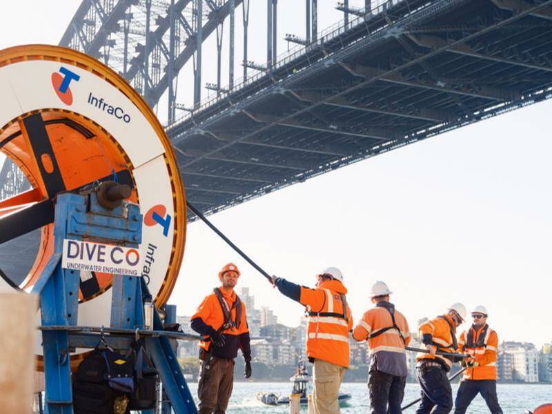 Telstra has activated the Sydney-to-Melbourne coastal connection of its internet project. Photo: HANDOUT/TELSTRA