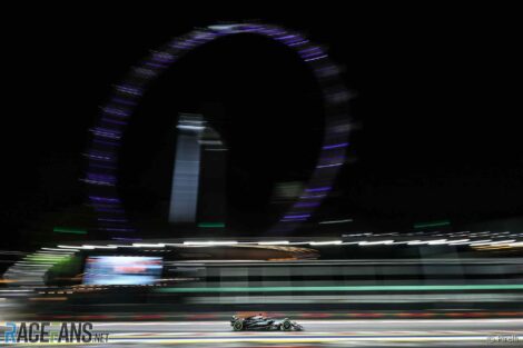George Russell, Mercedes, Singapore, 2025