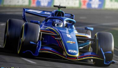 2026 Formula 1 car rendering