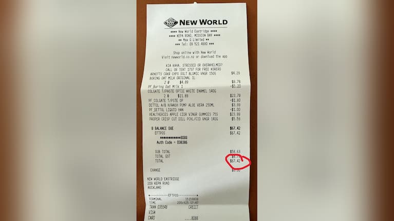 Angela and Ed's shops were quite light on edible items. 