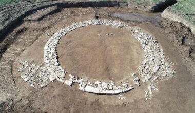 Rare Roman-era circular stone monument unearthed near Nassenfels, Germany