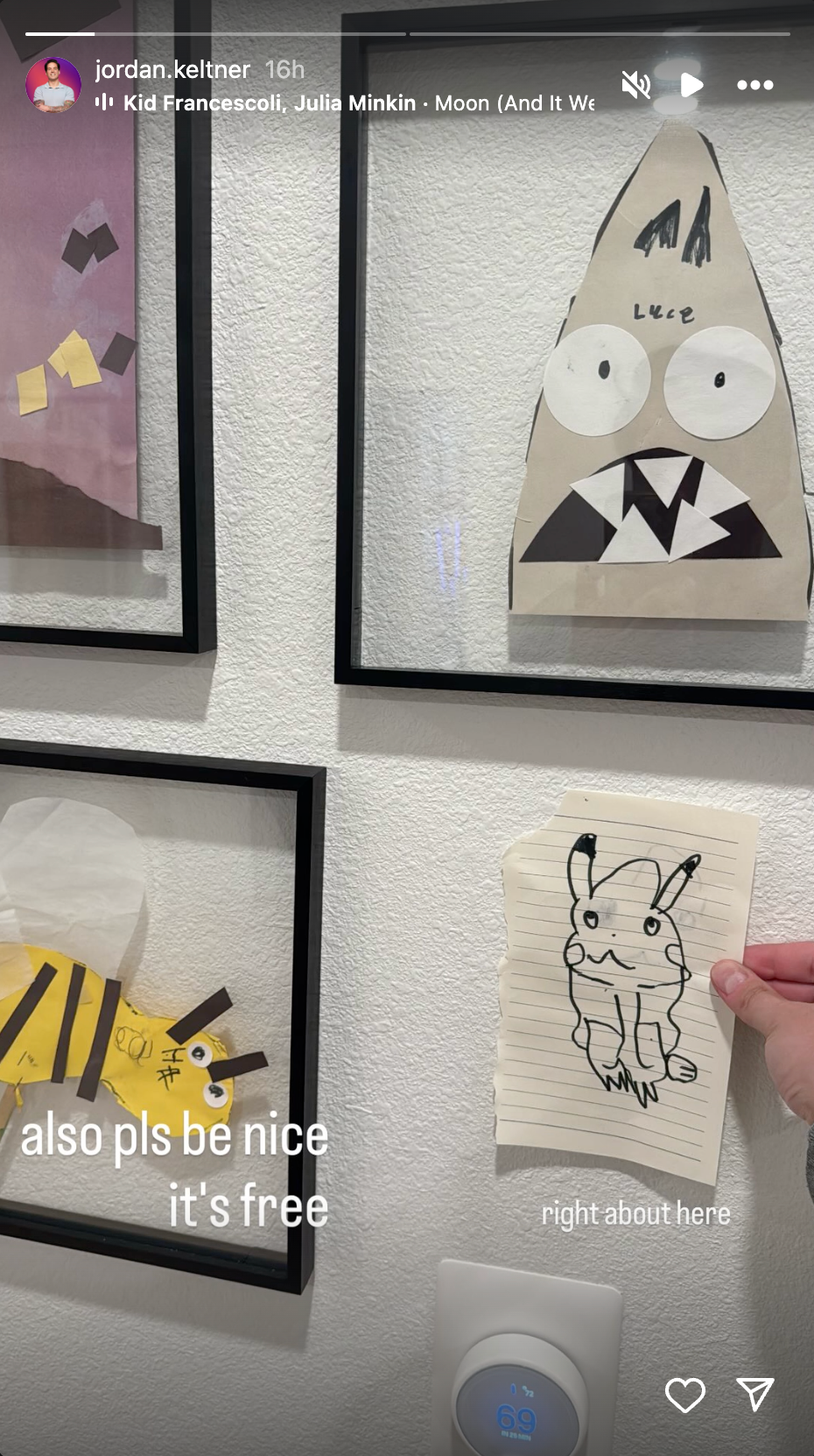 jordan keltner asks for kindness on instagram