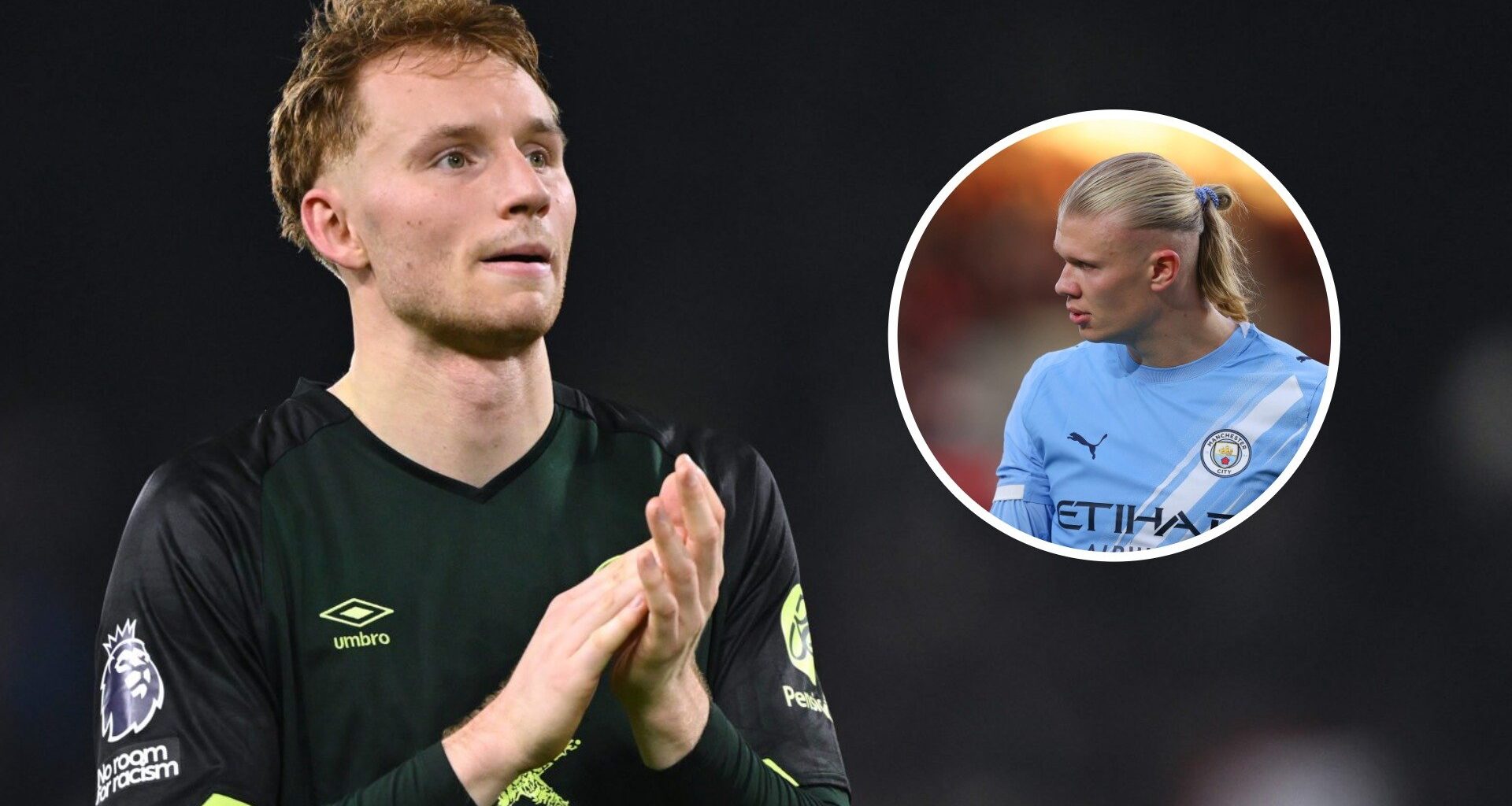 Whether Liverpool have a buy-back clause on Sepp van den Berg after Erling Haaland praise