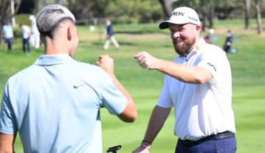 'Expensive caddie' - Shane Lowry cracks joke to Carlos Alcaraz as tennis star impresses with golf skills