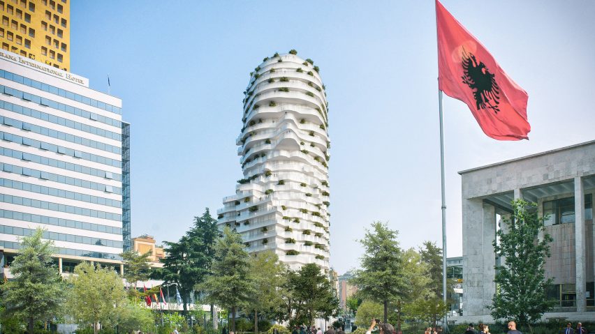 Tirana skyscraper