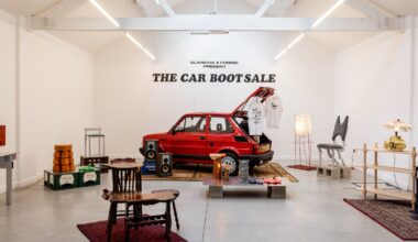 The Car Boot Sale exhibition by Slancha at LDF 2025