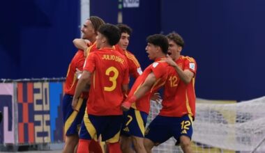 Italy, Mexico and Spain qualify for the FIFA U-20 round of 16 as Brazil crashes out