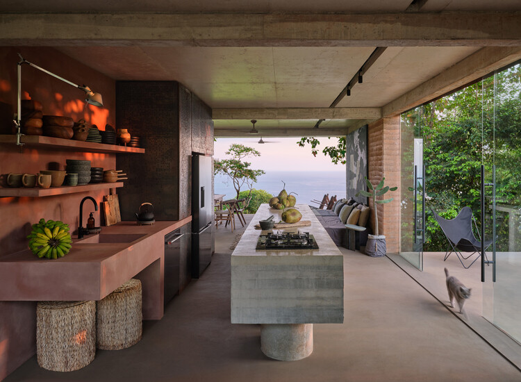 Studio House / Formafatal - Interior Photography, Wood, Chair, Beam, Patio