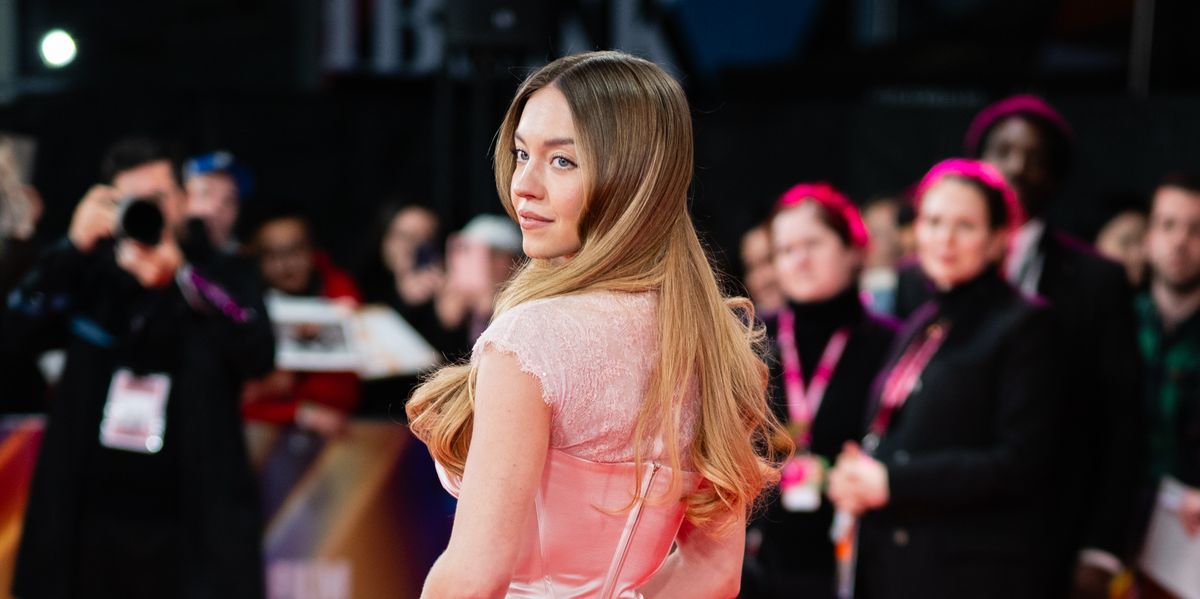 Sydney Sweeney Wears a Custom Pink Gown to London Film Festival