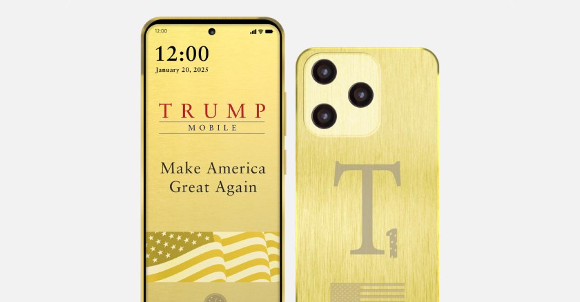 The Trump phone is late