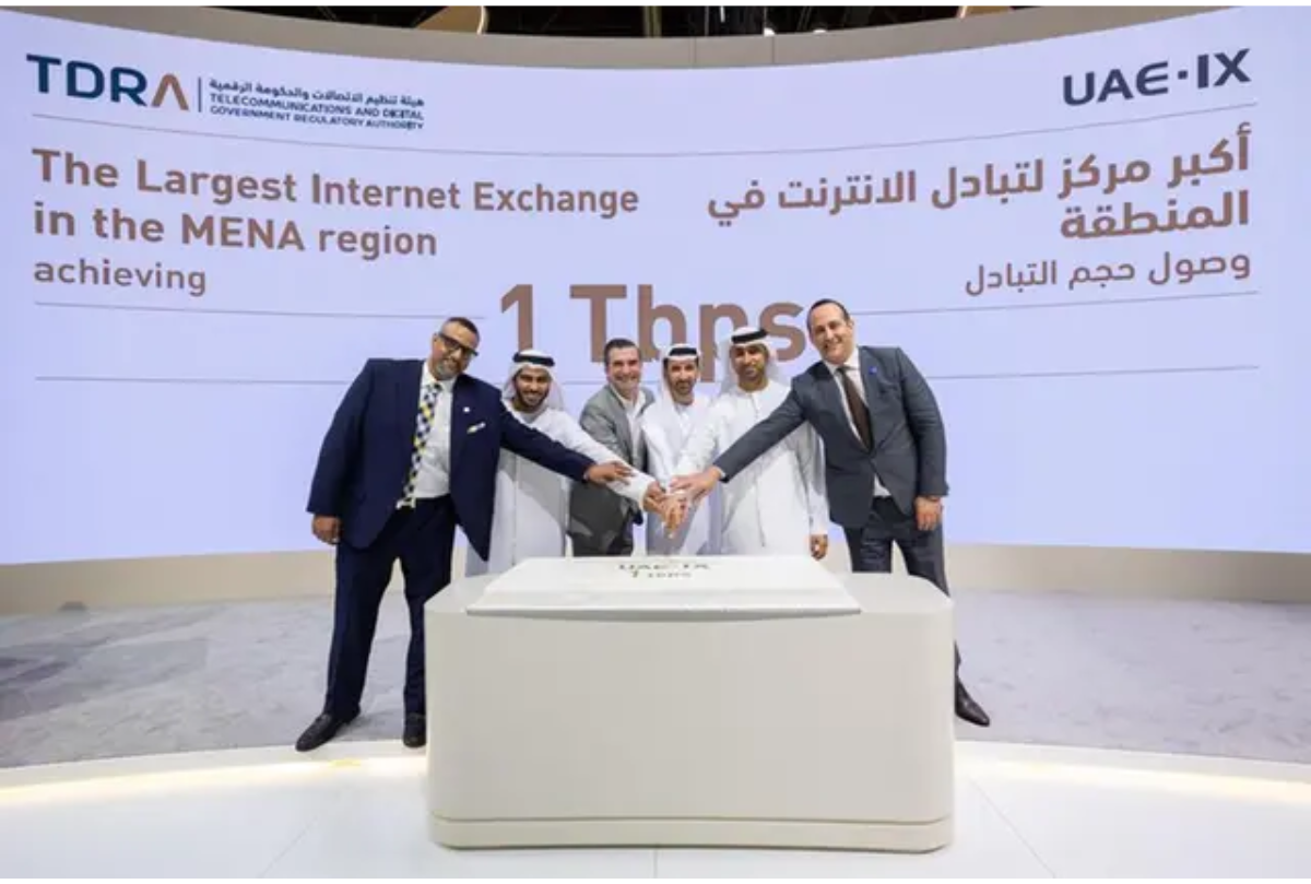 du and DE-CIX Announce UAE-IX Reaches Historic 1 Tbps Traffic Milestone