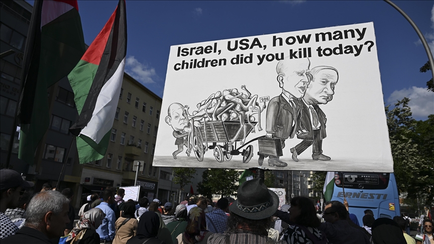 Majority of Germans support EU sanctions on Israel to stop genocide in Gaza