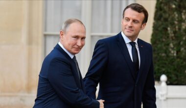 'We are in a confrontation with Russia,' says French president