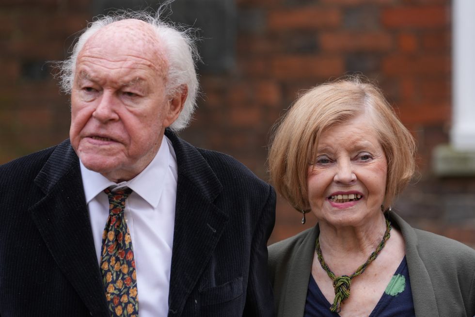 Timothy West and Prunella Scales