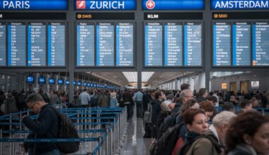 Europe Faces Major Travel Chaos as Air France, British, Lufthansa, easyJet, KLM Face 35 Flight Cancellations and Over 2000 Delays Across France, UK, Germany, Netherlands, Including Paris, London, Frankfurt, Amsterdam