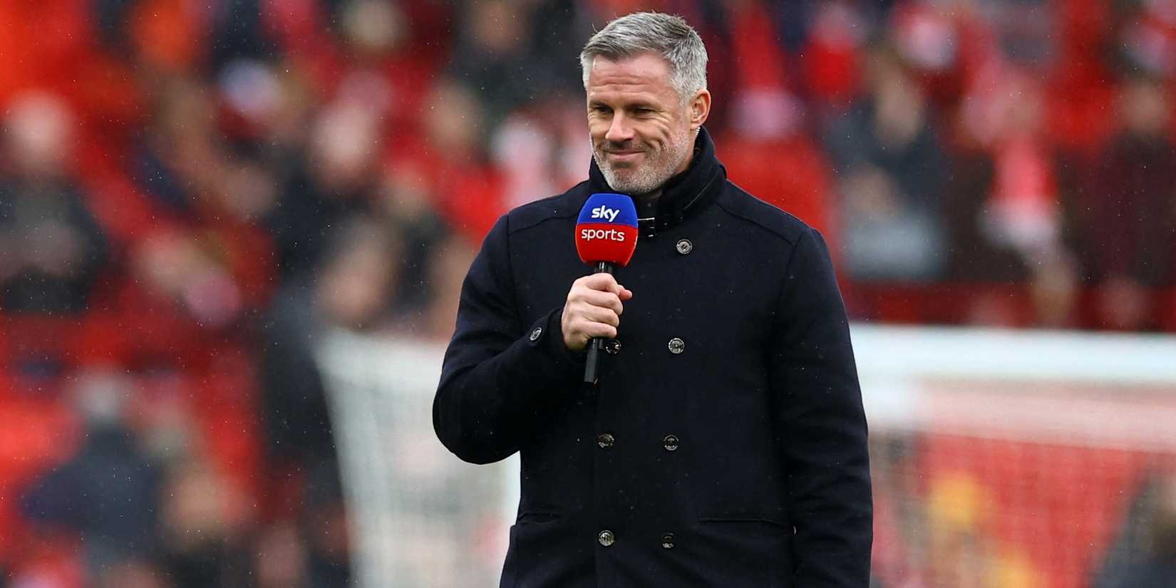 TV Pundit and former player Jamie Carragher 