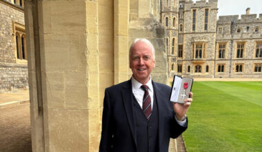 Kenilworth autonomous aviation expert receives MBE from Prince William | Local News | News | Kenilworth Nub News